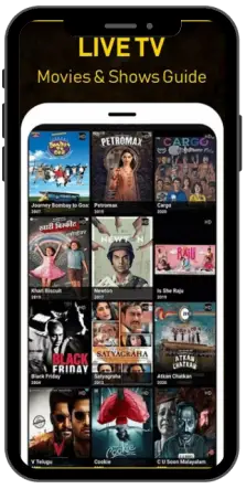Pikashow App Interface